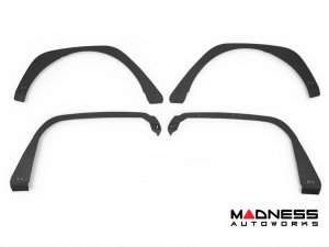 Jeep Wrangler JL Fender Flare Deletes - Textured Black Powder Coat